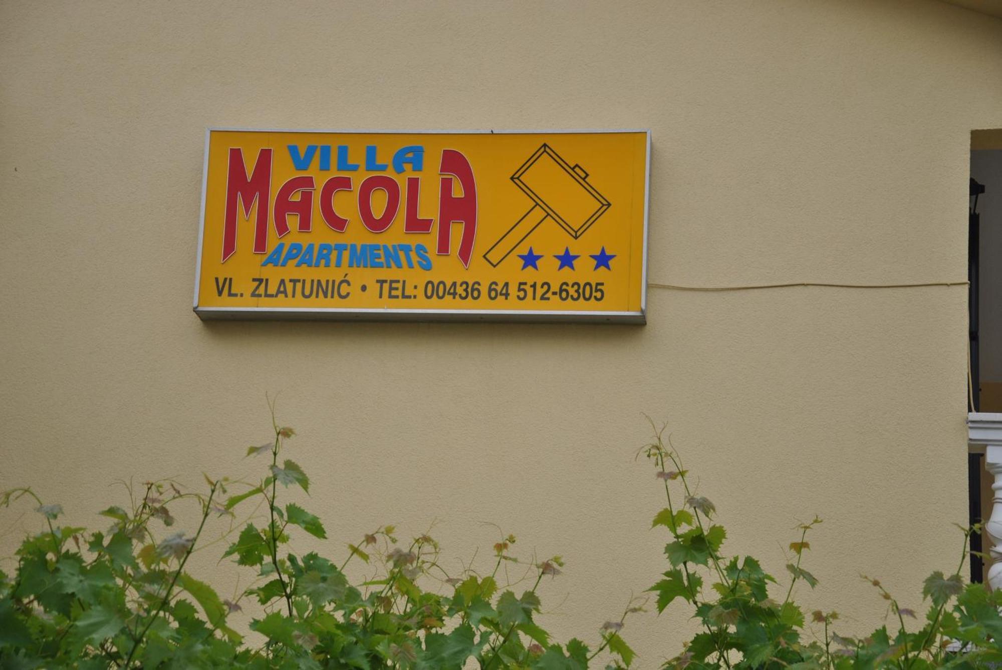 Apartments Villa Macola Trogir Bagian luar foto